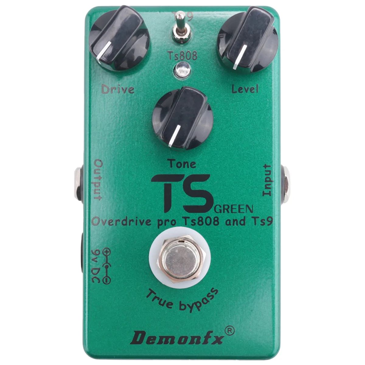 Demonfx Tube Screamer гитарная педаль эффектов 2 в 1 Overdrive аксессуары для гитары True Bypass
