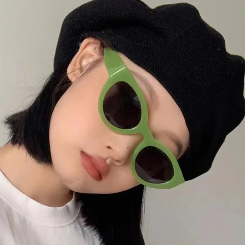 

Очки солнцезащитные женские «кошачий глаз» в винтажном стиле