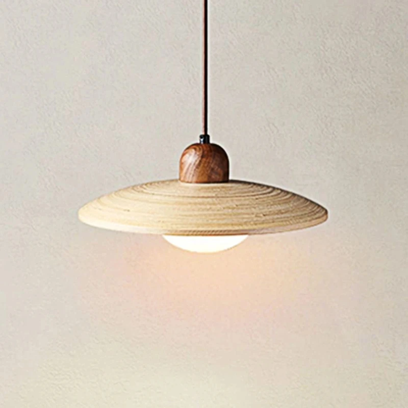 

Японская креативная дизайнерская студийная декоративная люстра Wabi Sabi, современная популярная Подвесная лампа для дома, комнаты, ресторана