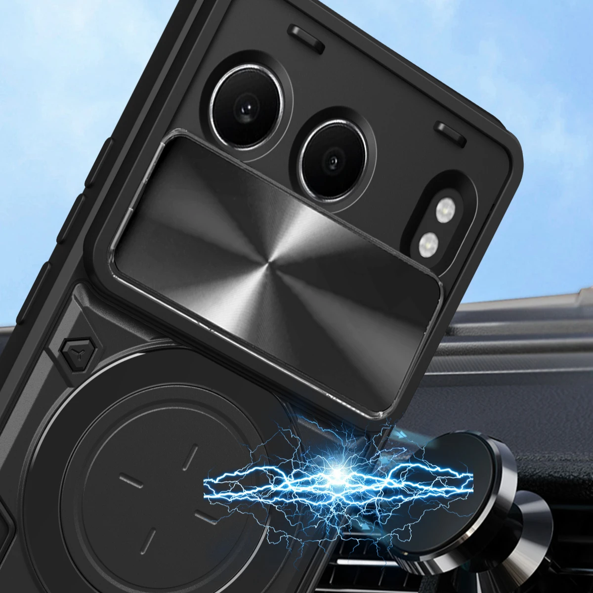 Защитный чехол с подставкой для OnePlus Nord 4 5G чехол-слайдер защита линз