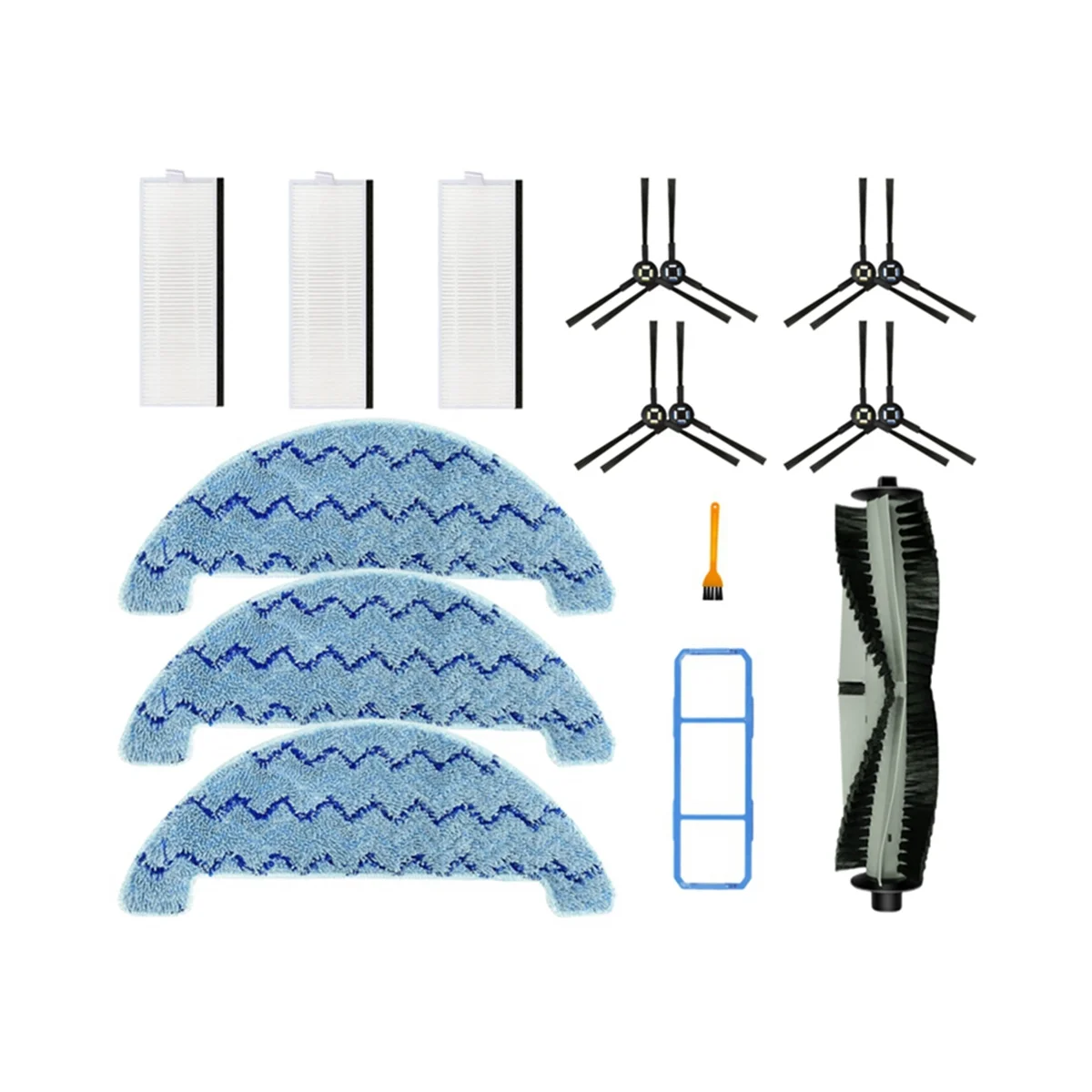 

Роликовая основная и боковая щетки, фильтр НЕРА, насадка на швабру для X787 A7 A9 A9S X800 X785 Запчасти для роботизированного пылесоса
