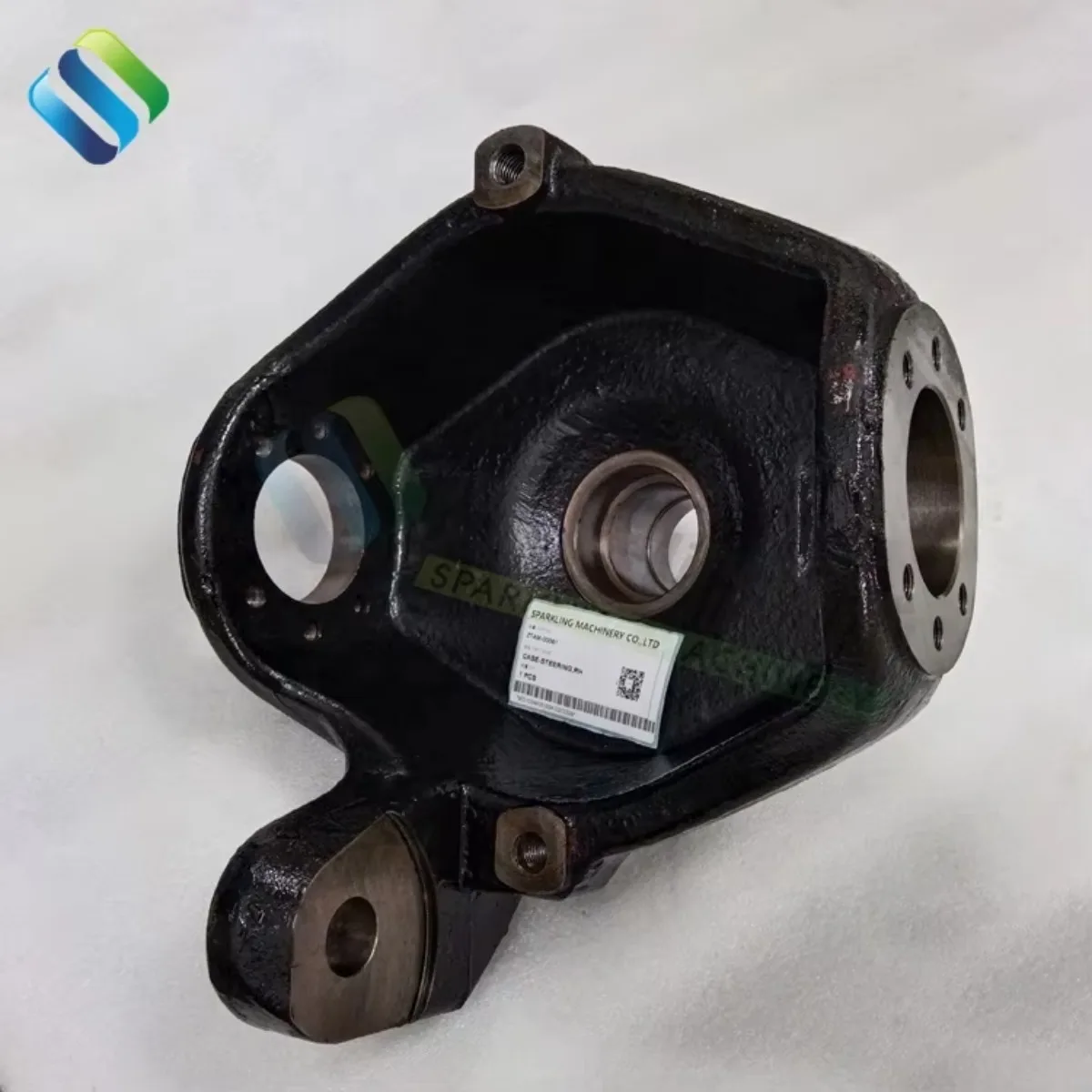 ZTAM-00061 R140W-7A Детали колесного экскаватора Рулевой корпус правый