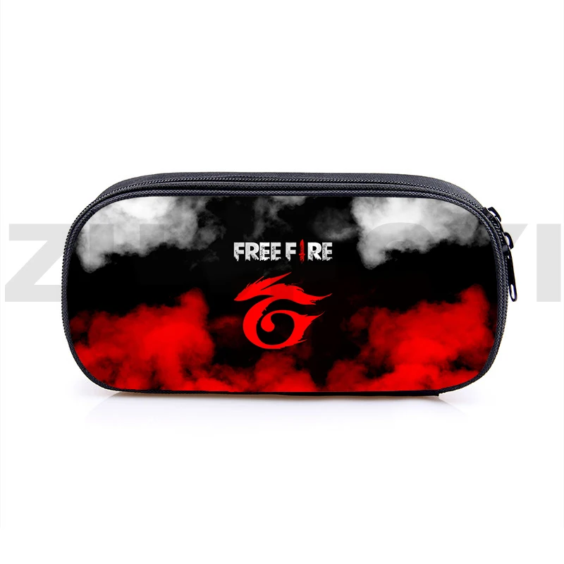 Модная сумка для макияжа осмотр ранцы игра Free Fire Garena 3D чехол карандашей