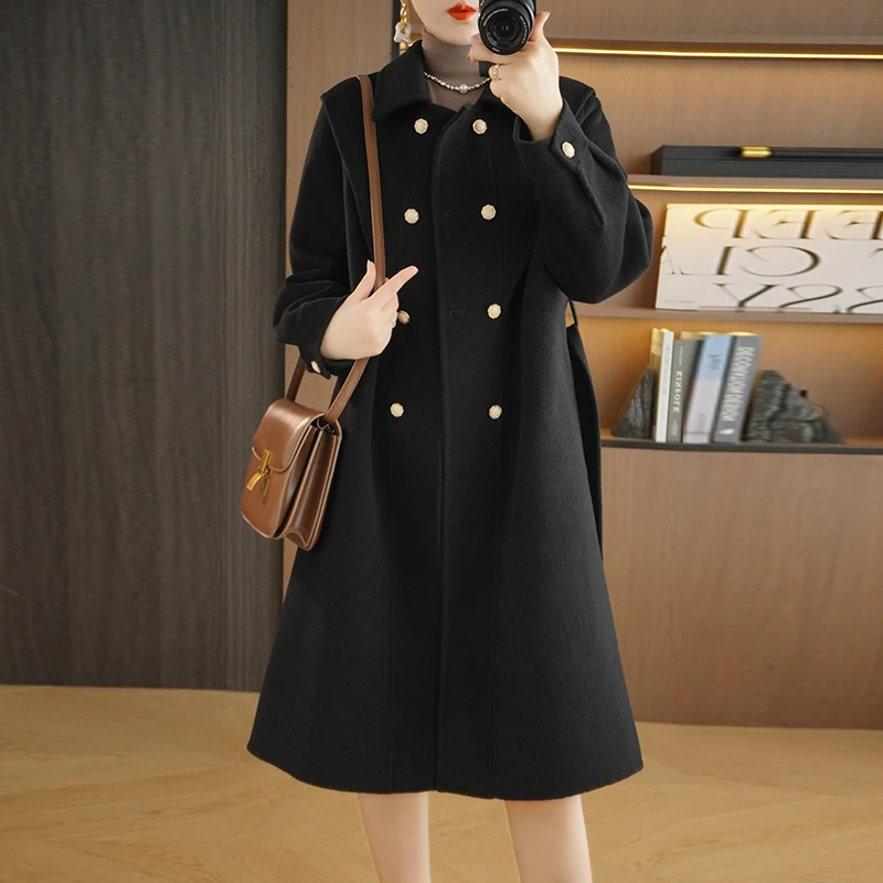 Рисунок 5 - Женское шерстяное пальто с длинным рукавом