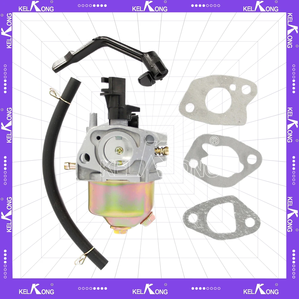 

Карбюратор для мотоцикла KELKONG, карбюратор для Honda GX160 GX200 5,5, конский силовой 6.5Horse, генератор электроэнергии, двигатель 168F