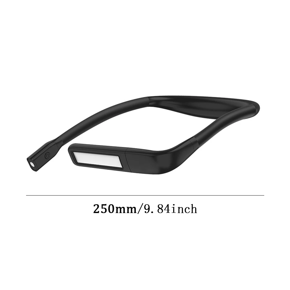 Перезаряжаемый USB-светильник Для Чтения Регулируемый Шейный Ремешок