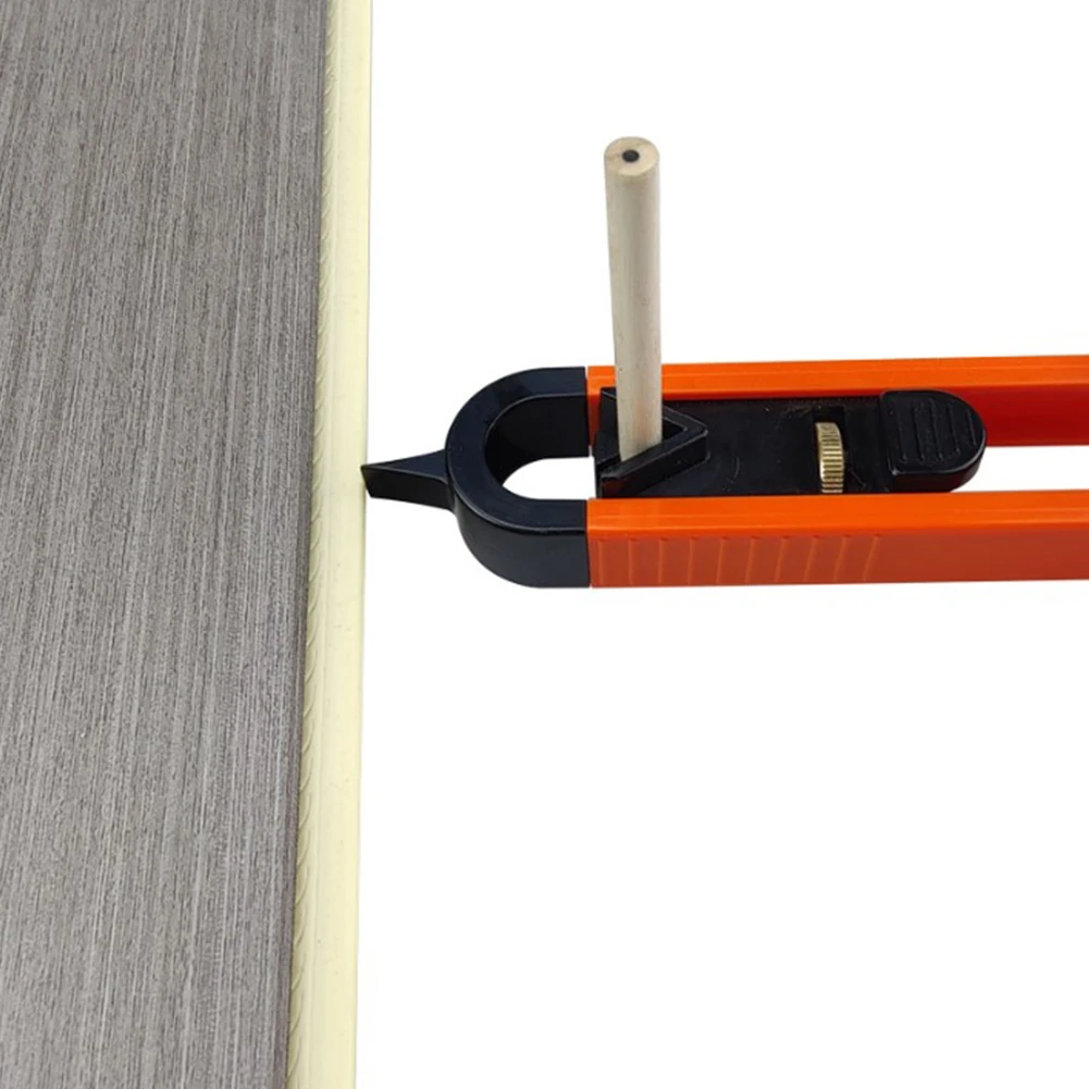 

35*27*233 мм Многофункциональный контурный фетер с замком, нажимной фетер для деревообработки, измерительный инструмент для плинтуса, нарезки