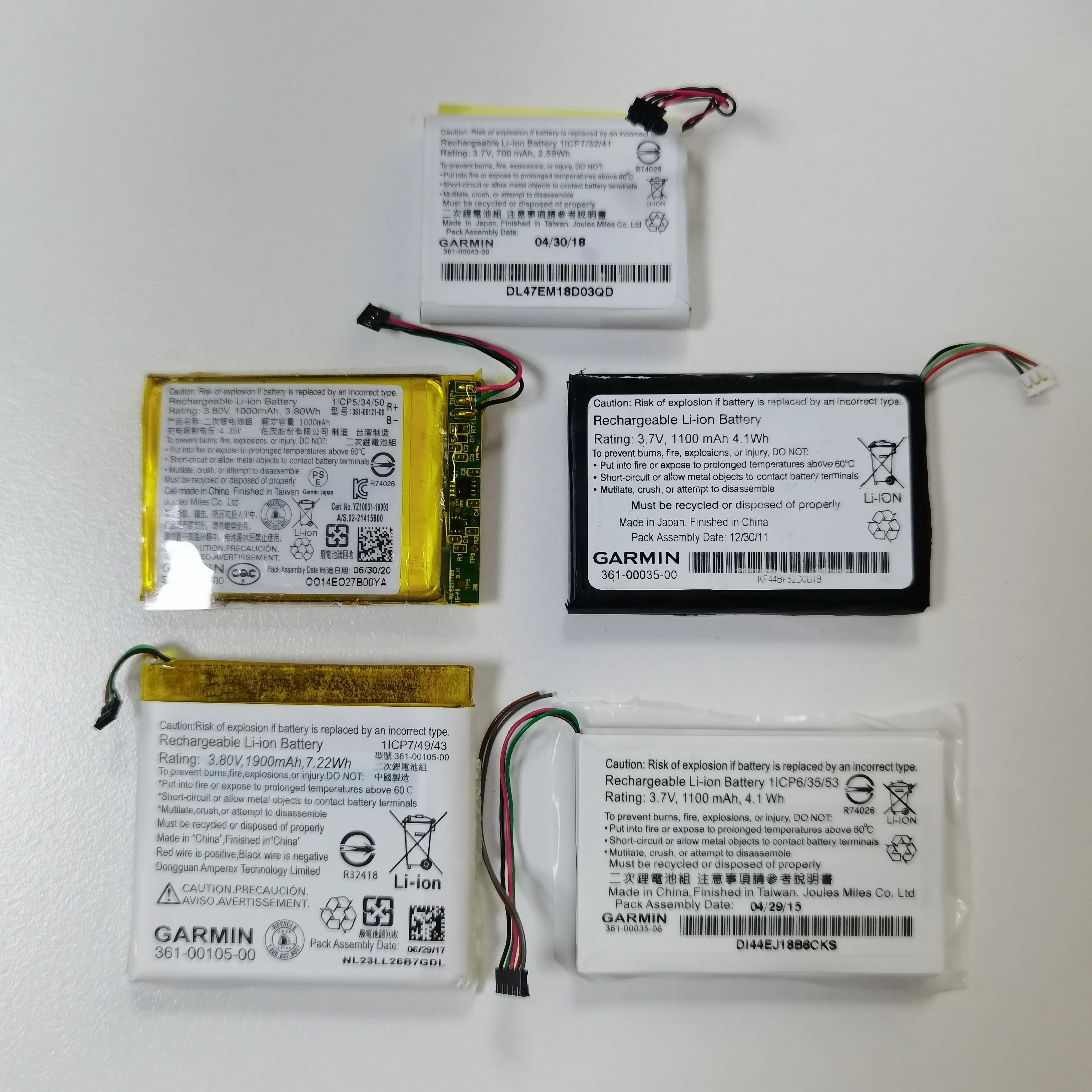 Литий-ионный аккумулятор для Garmin Edge 130 200 500 520 530 800 810 820 830 1000 1030 Plus Touring | Компьютеры