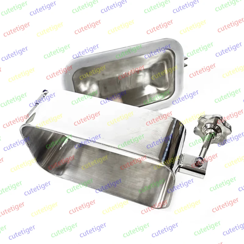 Крышка отверстий нормального давления прямоугольная люка 304/316 из нержавеющей