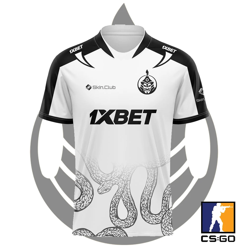 Фото Новые трикотажные изделия The MongolZ CS2 Esports Team 2025, основные тренировочные костюмы CSGO, футболки для геймеров на заказ, мужские и женские топы большого размера №1
