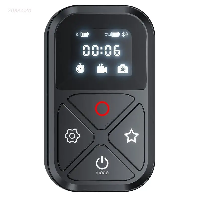 

Wireless Bluetooth-compatible Smart Remote Control For Go Pro Hero 10 9 8 Max Action Camera Accessory Replacement