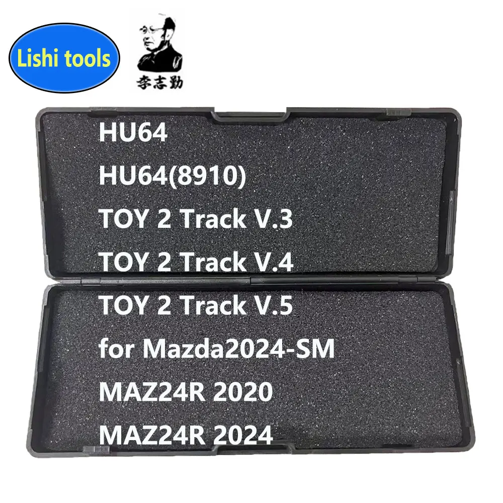 LiShi Tool 2 в 1 HU64 HU64(8910) TOY Track V.3 V.4 TOY2 V.5 HU101 для Mazda2024-SM MAZ24R 2024 Слесарные инструменты