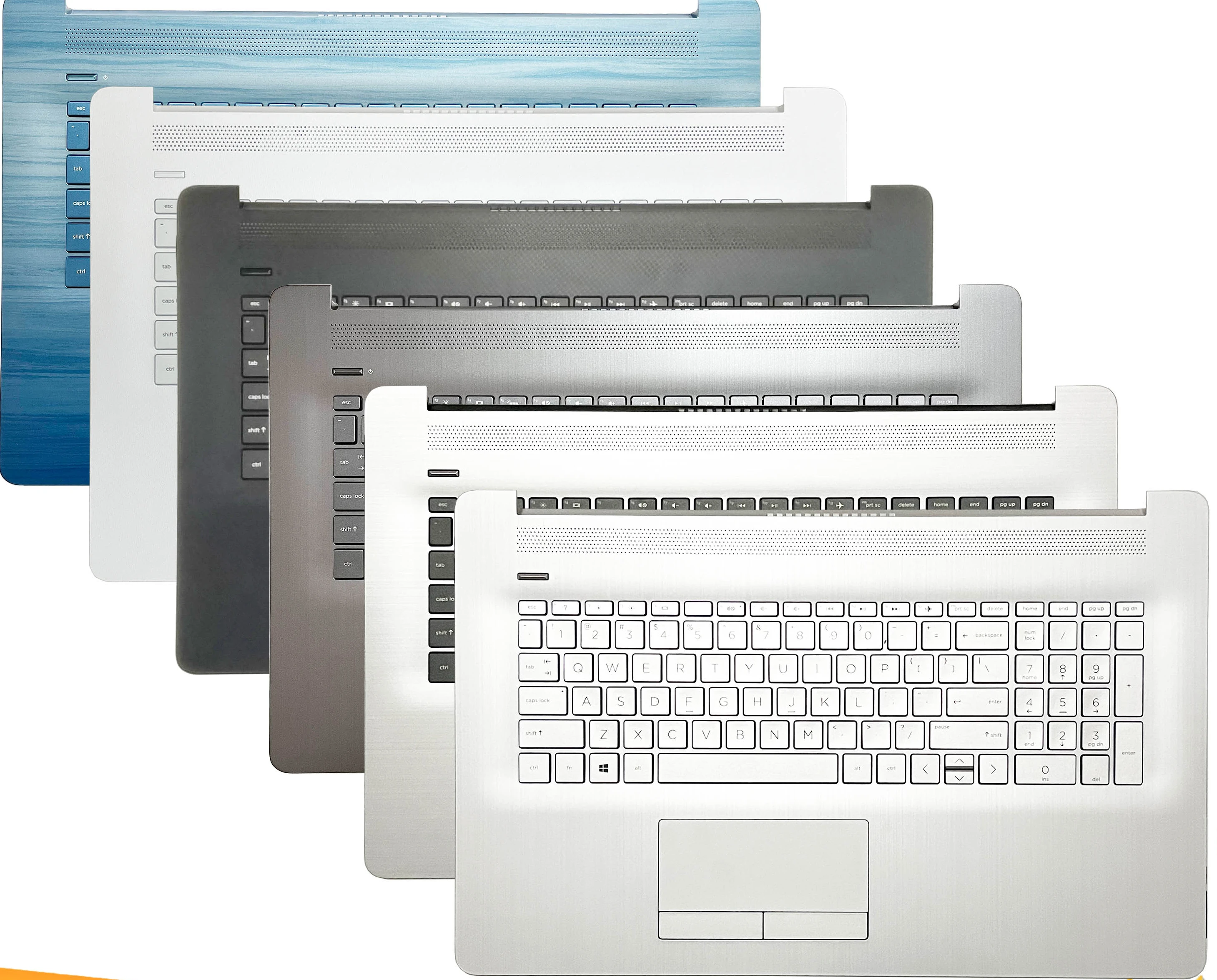 Для HP 17-BY CA CR 17Z 17Q-CS 470G7 TPN-I133 C корпус клавиатуры тачпад