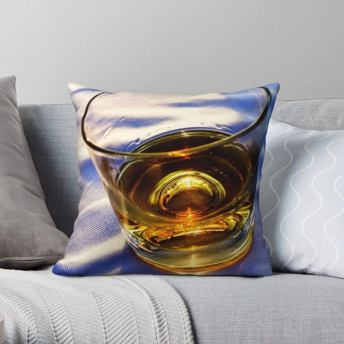 

J D Time Square Pillowcase Polyester Linen Velvet Creative Zip Decor Throw Pillow Case Car Cushion Cover