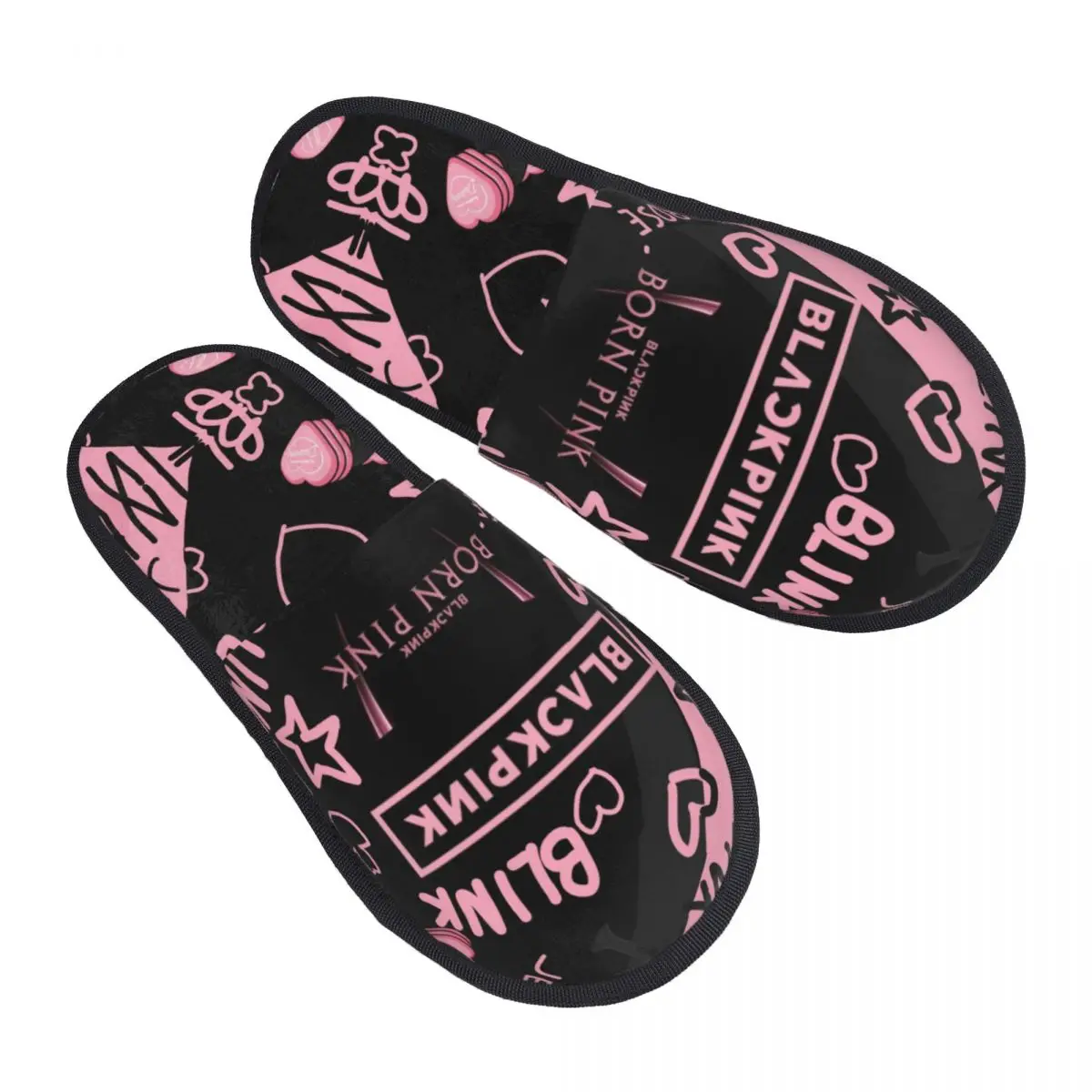 Kpop Star Singer Idol Blinks Домашние тапочки мягкие шлепанцы из пены с эффектом памяти