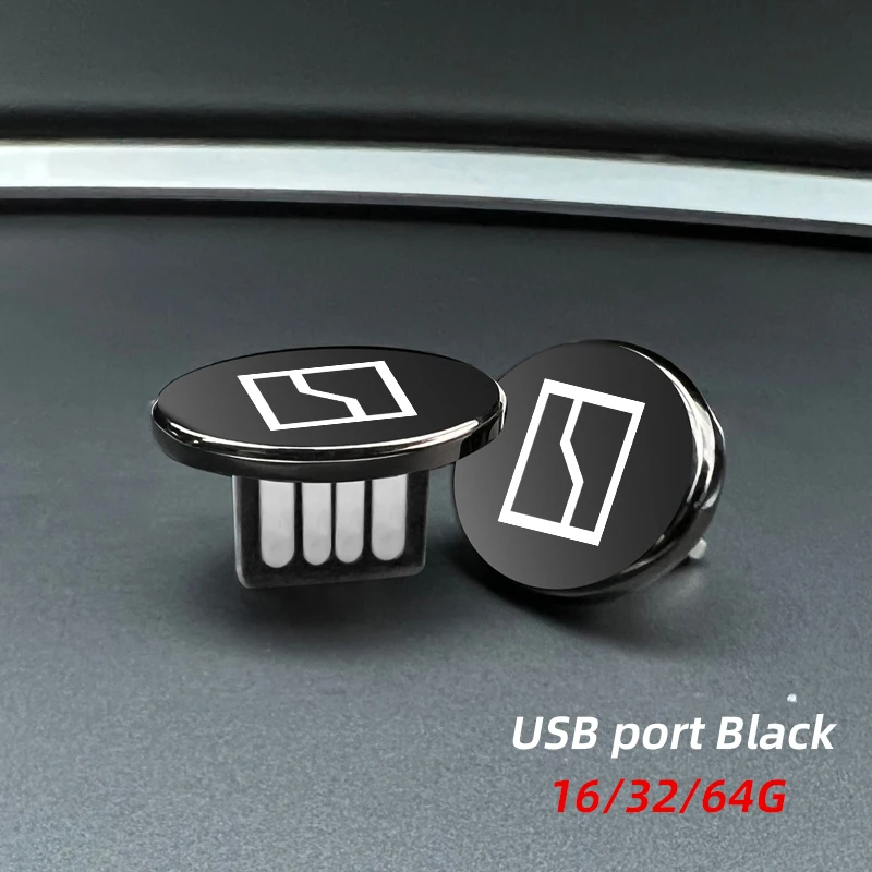

1 шт., автомобильный мини-флеш-накопитель Type-C/USB-накопитель для Zeekr X 001, 009, 2022, 2023, 2024, Al, 16 ГБ, 32 ГБ, 64 ГБ, автомобильные аксессуары