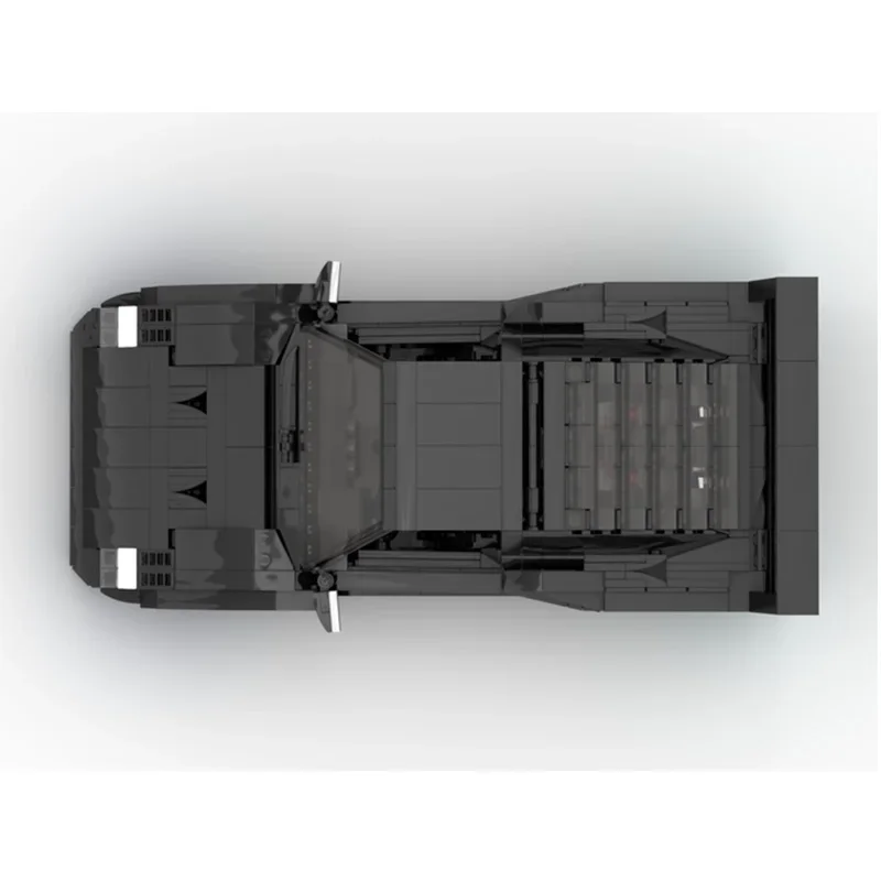 Креативный экстрактный технический автомобиль MOC 10248 Ferraried F40 Speed Champions City Супер