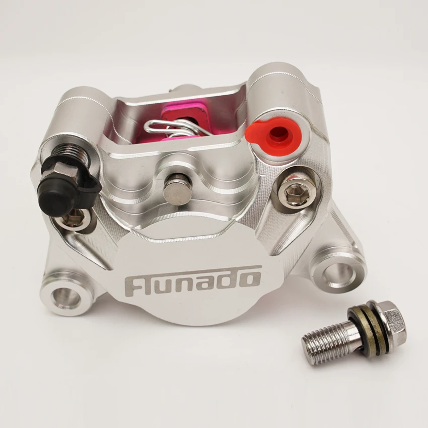 

Тормозной суппорт Ebike, один комплект поршня 84 мм, монтажный кронштейн переднего и заднего колеса для дискового ротора 180 200 220 мм для Honda Yamaha Kawasaki