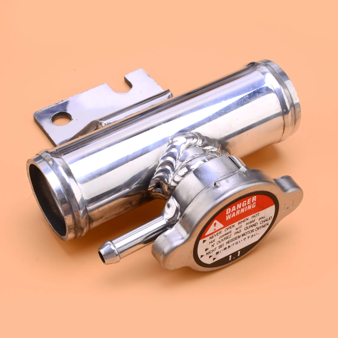 Серебристый наполнитель для резервуара воды с крышкой подходит Mitsubishi Lancer Evolution EVO