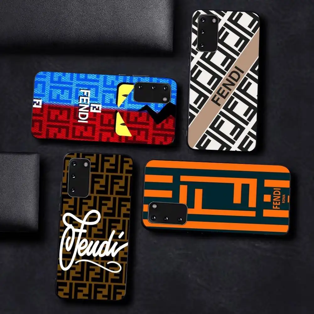 Фото Роскошный чехол для телефона с логотипом F-fendi для Samsung S24 FE, S25 Ultra, S20 Lite, S21, S30, S22, S23, S24, S22 Ultra 5G №2