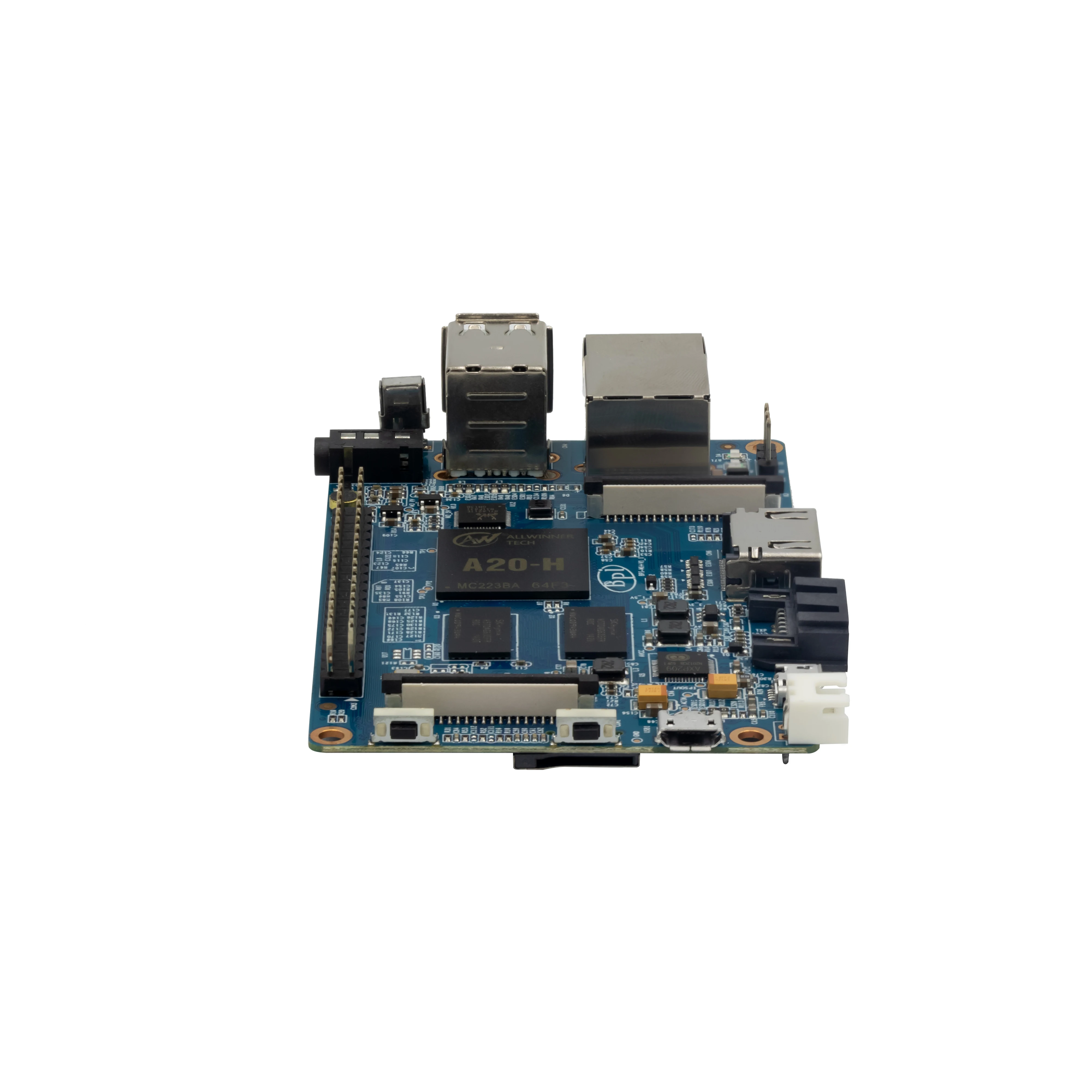 Banana Pi BPI-M1+ SET с акриловым Allwinner A20 Двухъядерный процессор 1 ГБ DDR3 Поддержка Wi-Fi SATA IR
