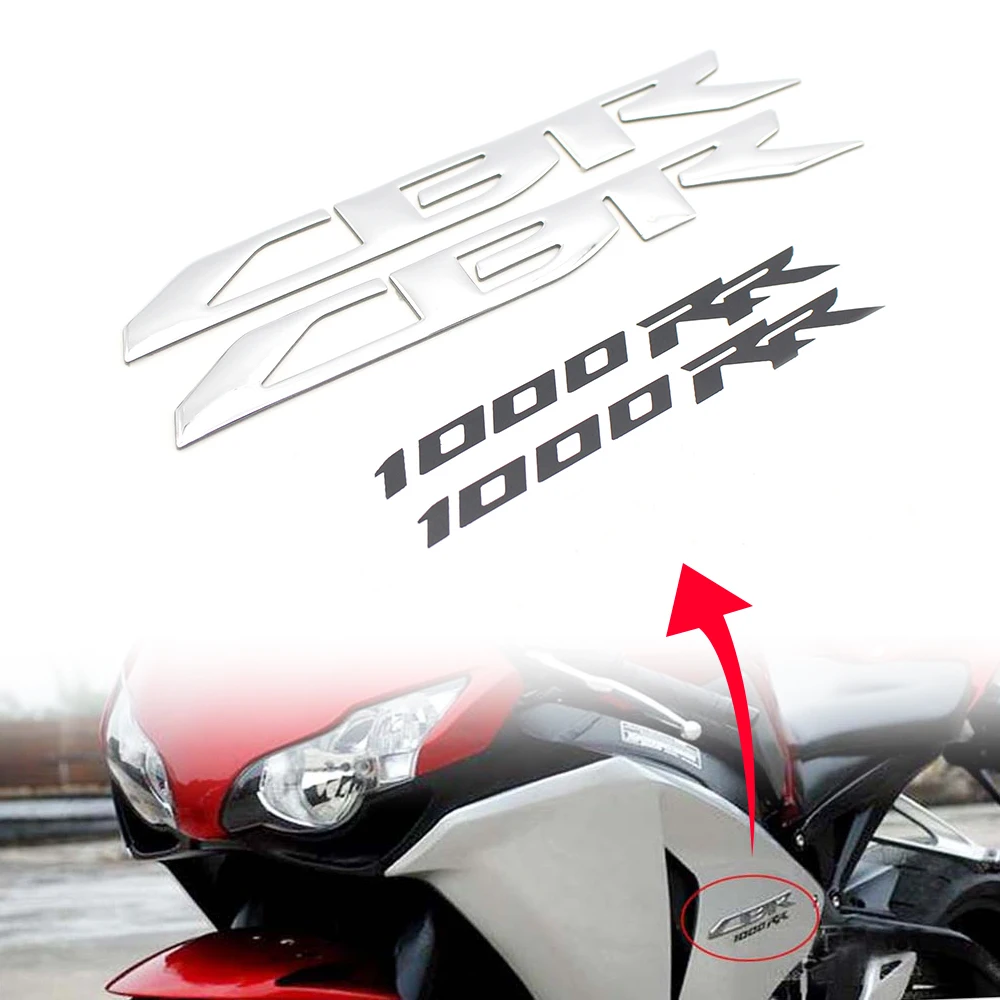 

Pokhaomin Motorcycle Pad Protector 3D Stickers Tank Decals for Honda Cbr1000rr