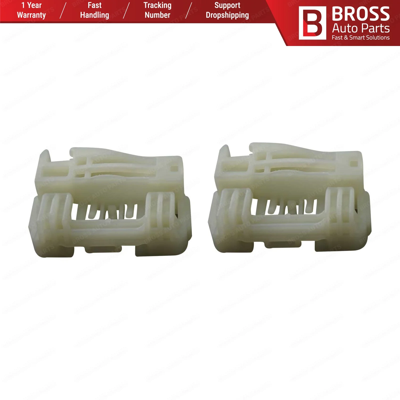 Bross BWR5016 2 шт. электрический регулятор мощности окна ремонтные зажимы кронштейны