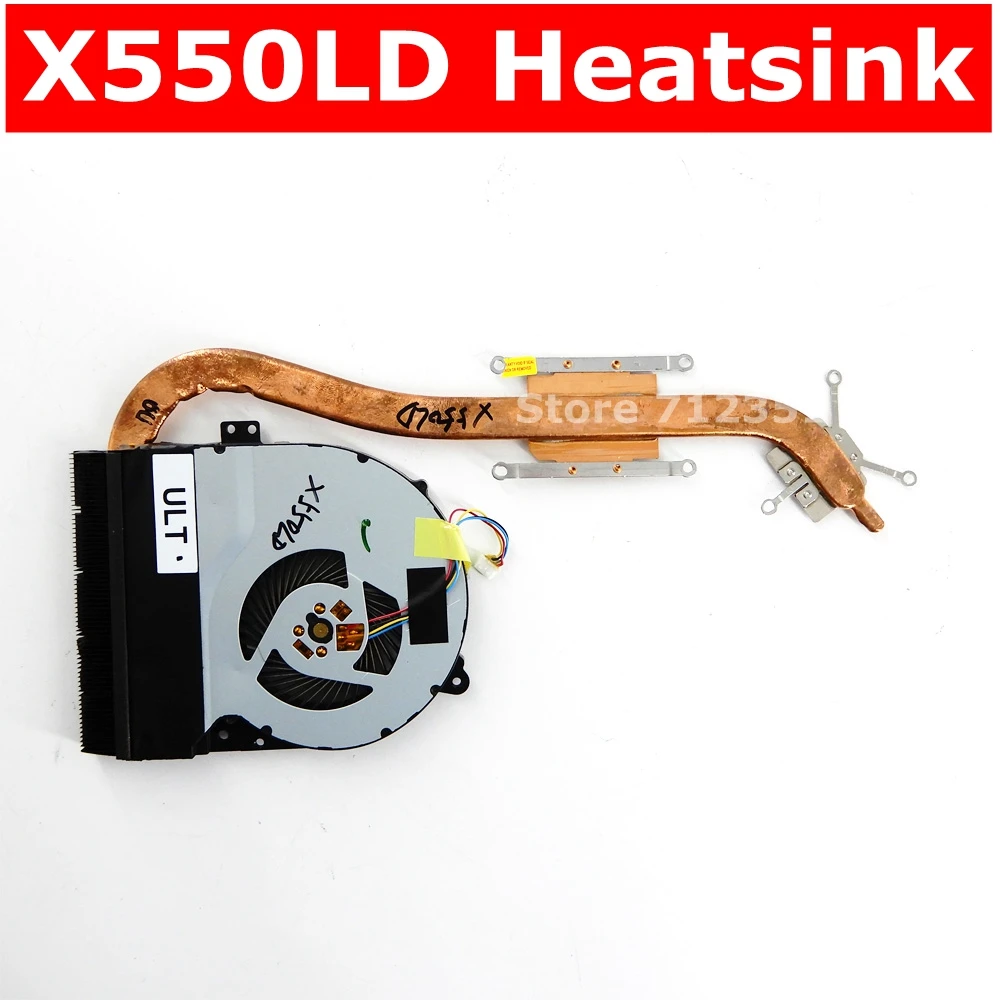 

X550LD Heatsink Radiator CPU Cooling Fan For Asus X550LD X550L X550 A550L A550LD X550LC Laptop Notebook Radiator Cooling