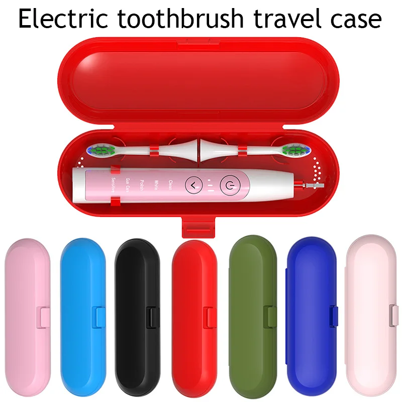 

Универсальный пластиковый футляр для зубной щетки, наружный дорожный держатель для детской зубной щетки, защитный футляр для электрической зубной щетки