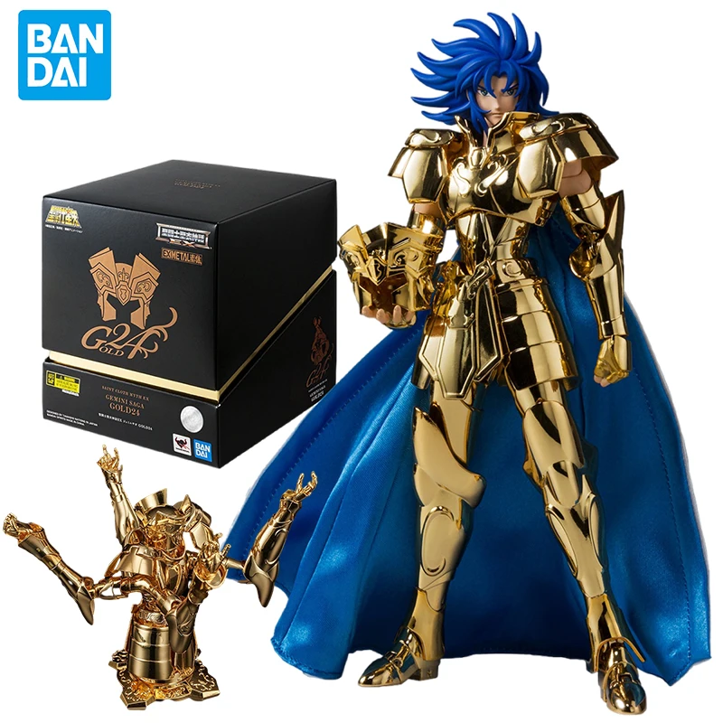 

Newest Bandai Saint Cloth Myth Ex Gold24 Gemini Shaka Saint Seiya Collectile Model Anime Figure Action Dolle Toys for Kids Gift