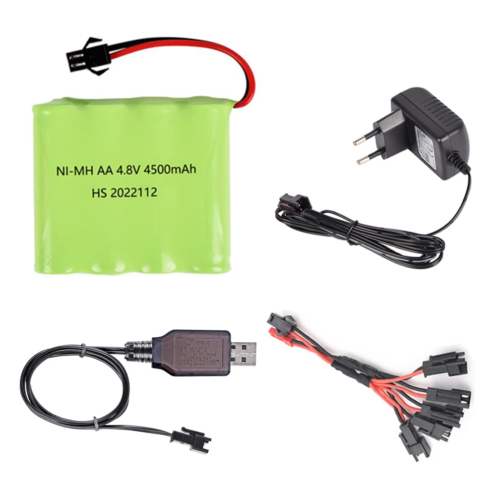 S Tanks Robots Boats Guns  Aa 4.8v Rechargeable Battery Pack