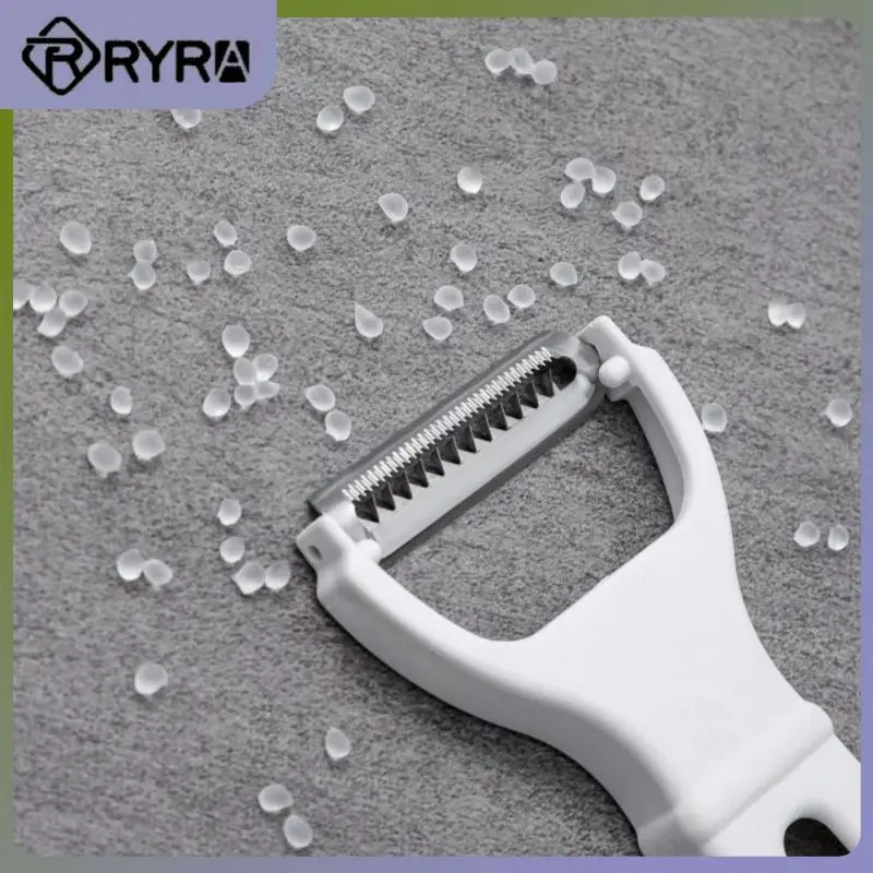 

Kitchen Carrot Peeler Thickness Uniform Sharp Blade Potato Slicer Shredder Multifunctional Labor-saving Peeling Knife Wholesale