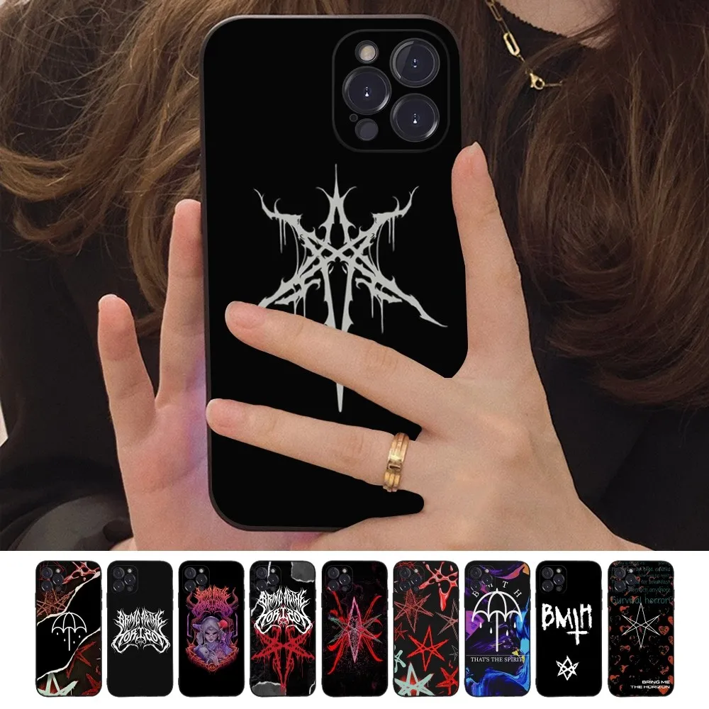 B-Bring M-Me T-The H-Horizons BMTH Phone Case For IPhone 16 15 8 7 6 6S Plus X SE XR XS 14 11 12 13 Mini Pro Max Mobile