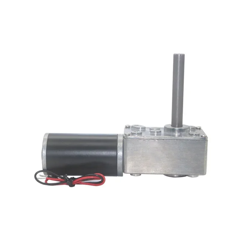 DC12V 24V Сильный крутящий момент 70 кг.см Червячная коробка передач Реверсивный тип D