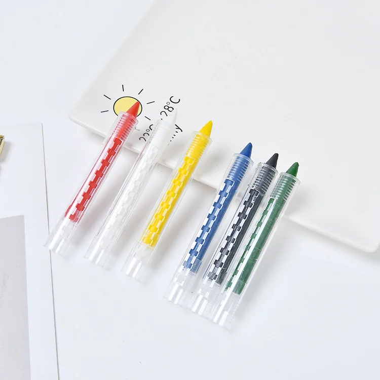 6 шт. красочная ручка для нанесения макияжа на тело и лицо детская Акварельная