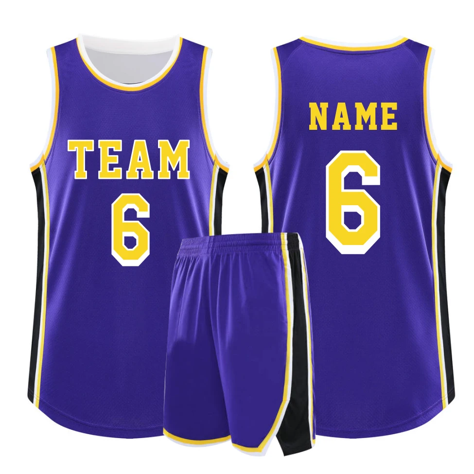 Custom Basketball Uniforms Basketball Jerseys Men's Basketball Jerseys Letter Printed Basketball Clothes Men Sleeveless