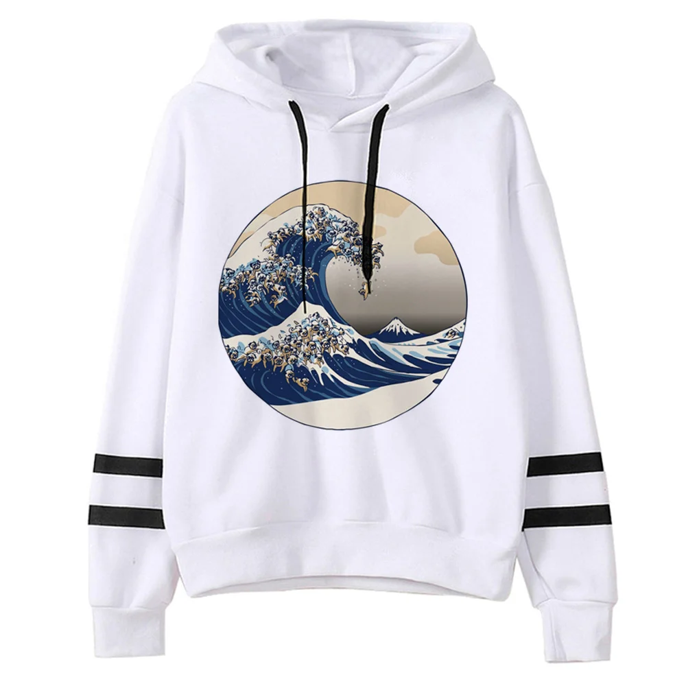 

Толстовки с капюшоном для мопса, женский свитер аниме y2k, женский спортивный костюм в Корейском стиле