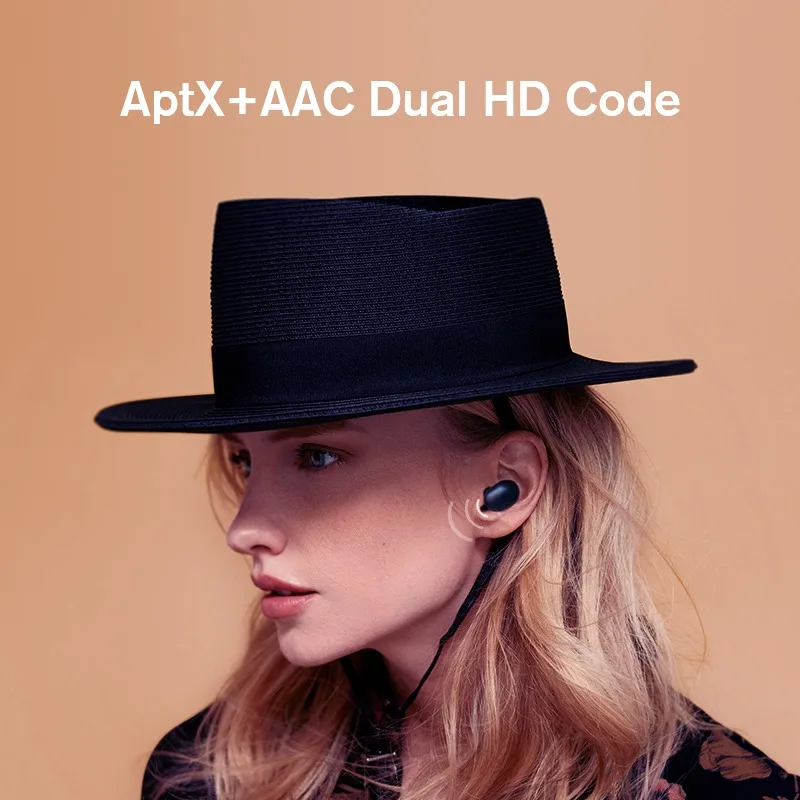 Беспроводные наушники Haylou GT1 Plus APTX 3D с реальным звуком сенсорные DSP