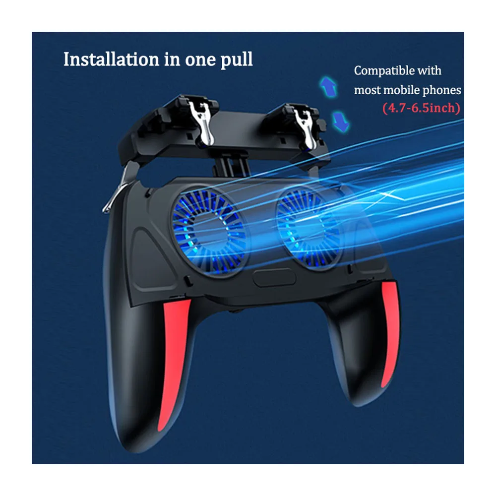 Мобильный контроллер с автоматическим охлаждением двойной вентилятор для