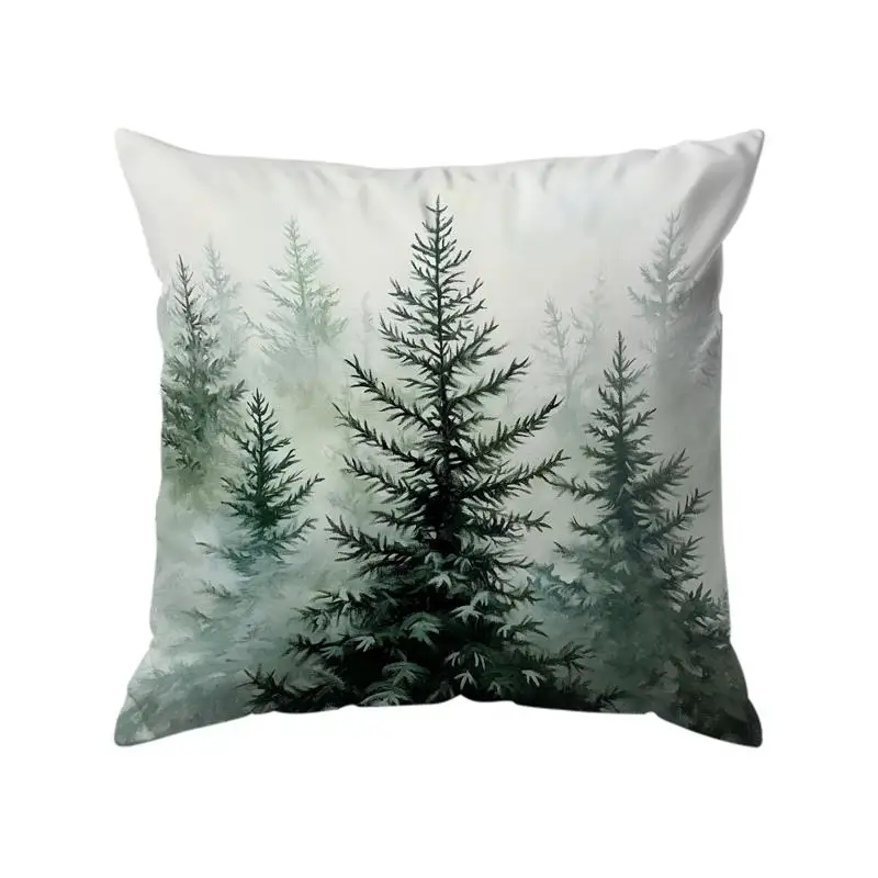 

Полиэстер наволочка акварельные лесные принты