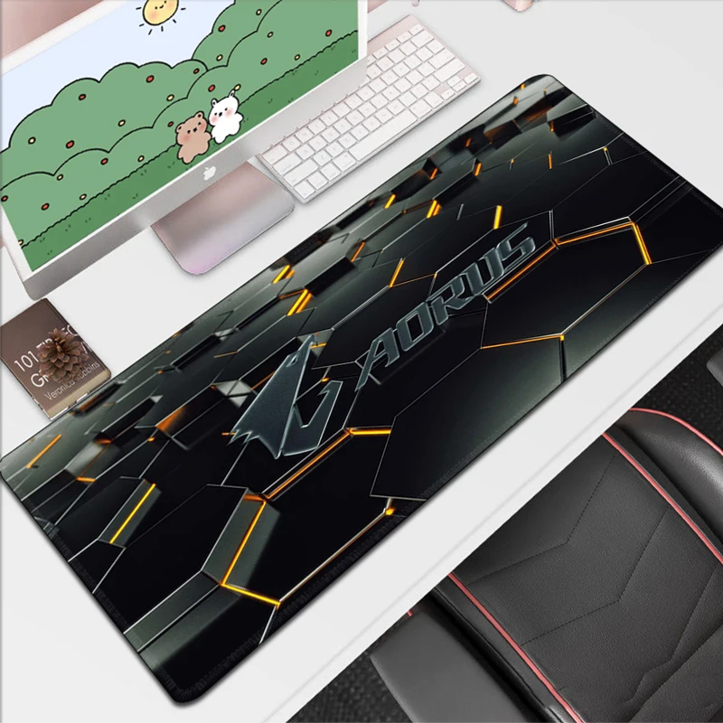 

Deskpad Mouse Pad Large Aorus Mause Xxl Keyboard Gaming 900x400 Pads Table Mat Mats Mousepad Gamer Desk Playmat Long Anime Speed