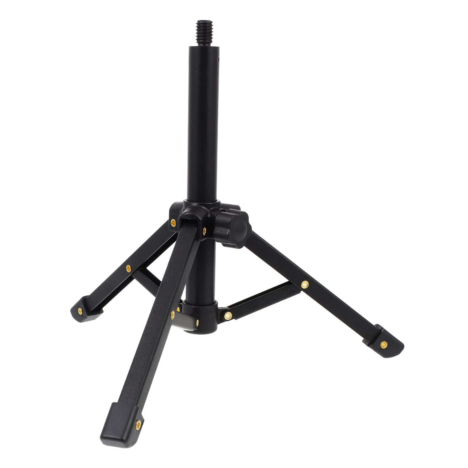 

Stand Mic Microphone Tripod Desk Desktop Mini Boomholder Equipment Base Weighted Stands Recording Alloycollapsible Arm Table