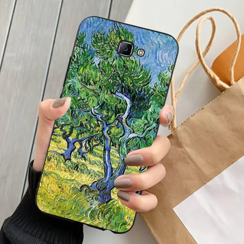 Чехол для телефона Art Van Gogh Starry Sunflower Samsung J 7 Plus 7core J7 Neo J6 Prime J4 J5 Mobile Cover