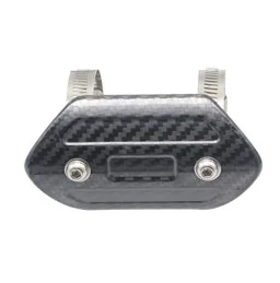 Выхлопной глушитель мотоцикла из углеродного волокна противоожоговая Крышка