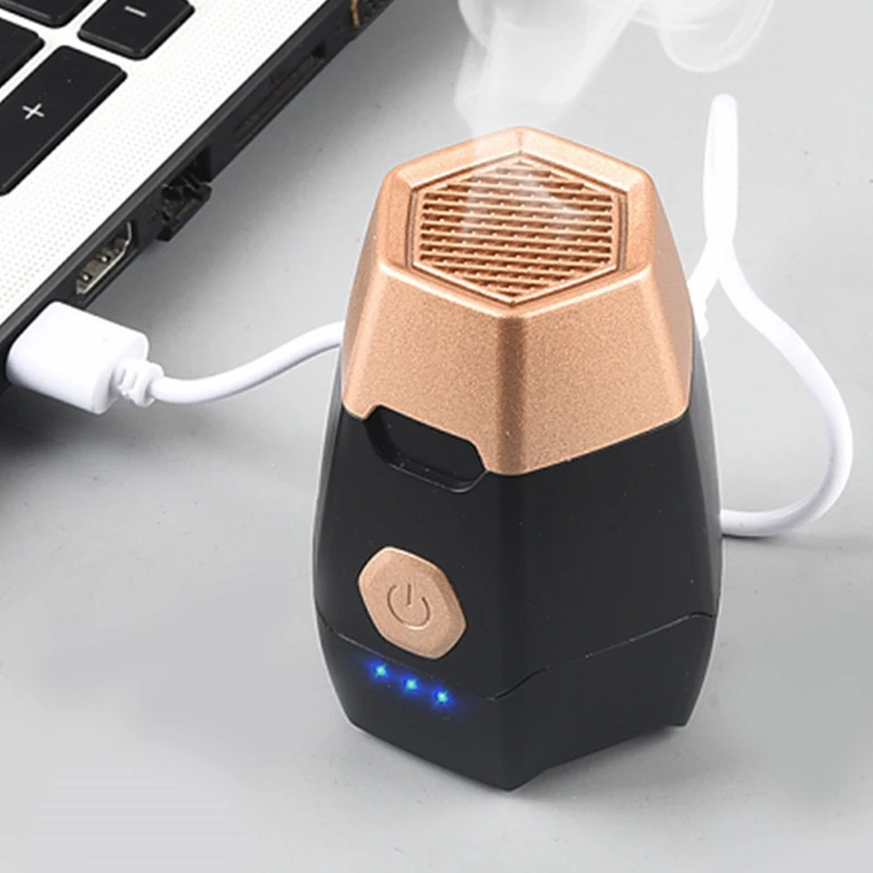 

2022 Car Incense Burner Arabic Bakhoor Burner Bakhoon Mubakhar USB Arab Electronic Aroma Diffuser Portable Muslim Censer Holders