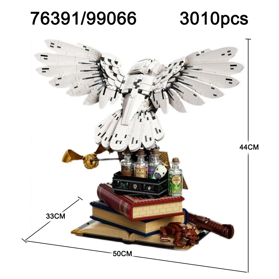 

In Animal Series White Owl Model Building Blocks Brick Toys Toy for Children Boy Girl Birthday Christmas Gifts Compatible 76391