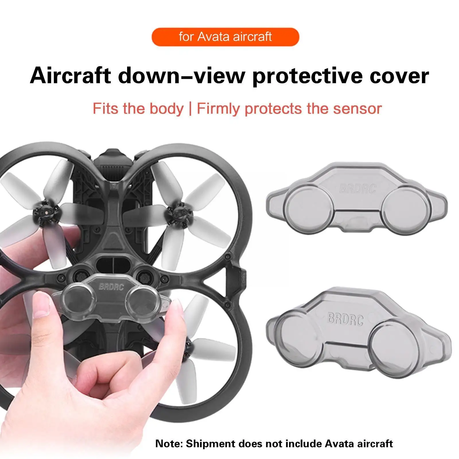 

Aircraft Down-view Protective Cover Lens Cover For Avata Traversing Machine Camera Protective Cover Drone Accessories S8y4