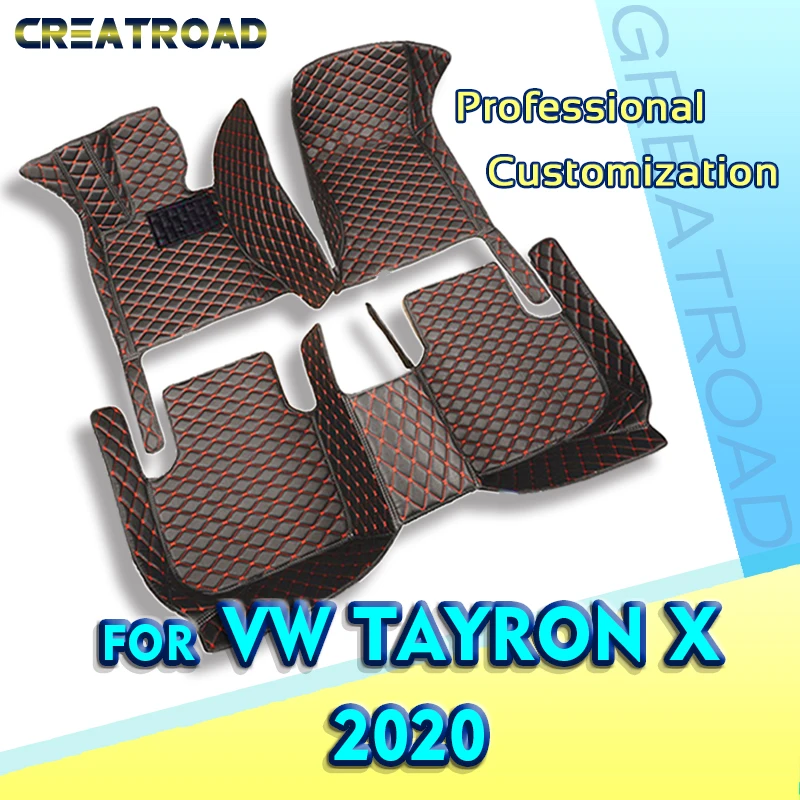 

Автомобильные напольные коврики для VW Volkswagen Tayron X 2020, оригинальные автомобильные накладки на ногу, аксессуары для интерьера