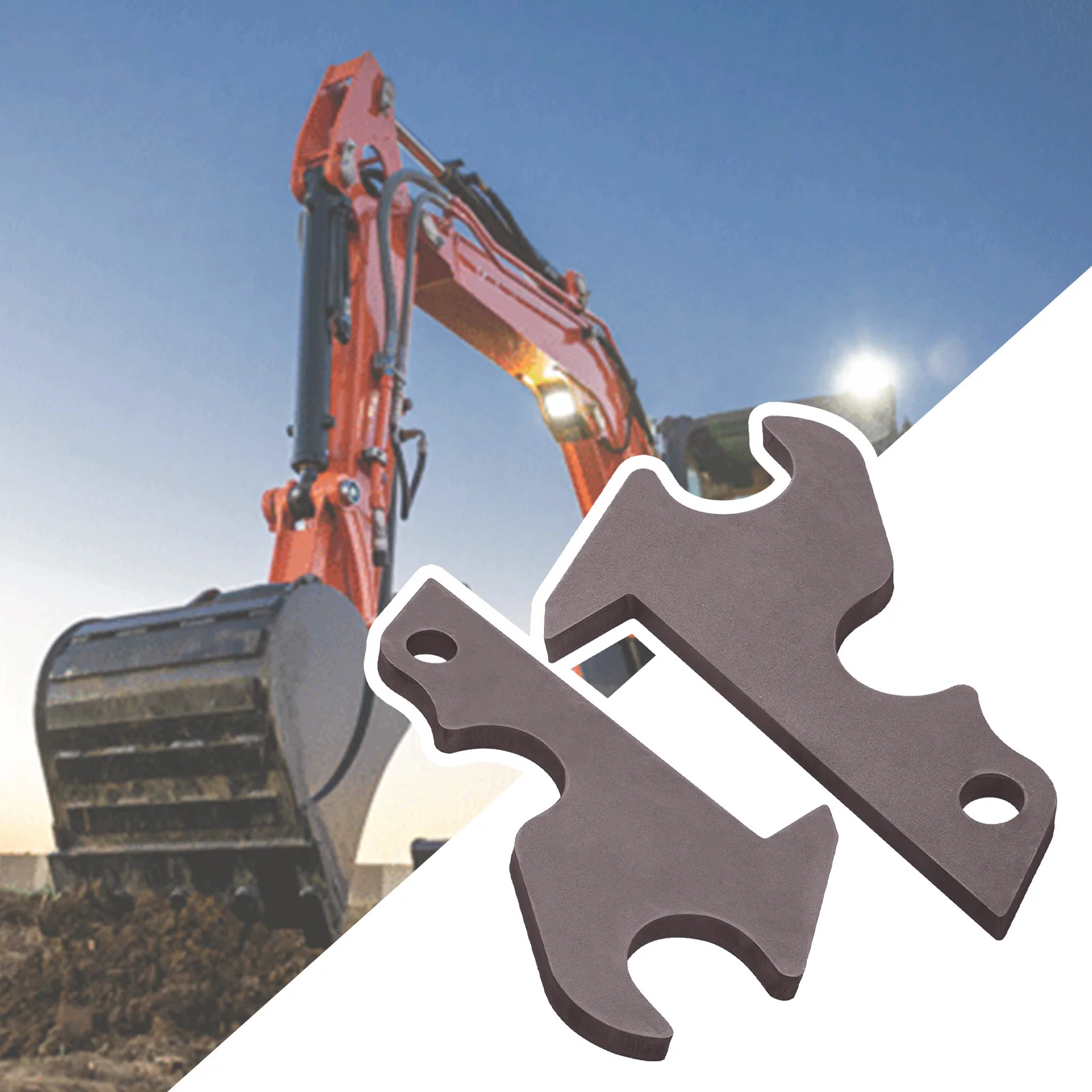 Левые и правые уши для быстросъемного крепления экскаватора Kubota KX71 KX91 KX121 U35