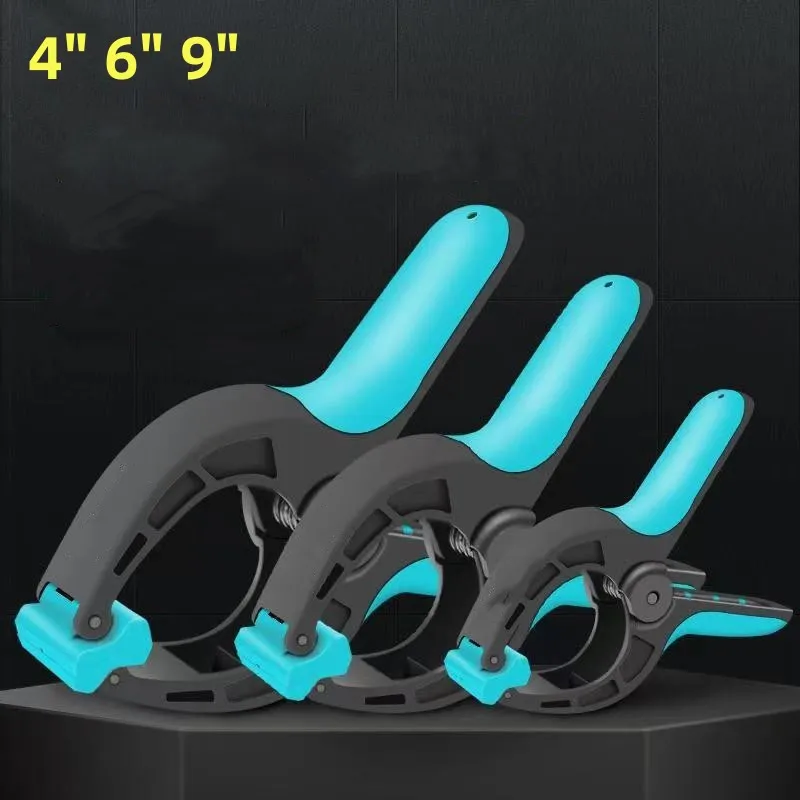

4/6/9Inch Woodworking Heavy Duty Spring Clamps DIY Tools Plastic Nylon Clip A Type Clamp Woodworking Holding Spring Clip